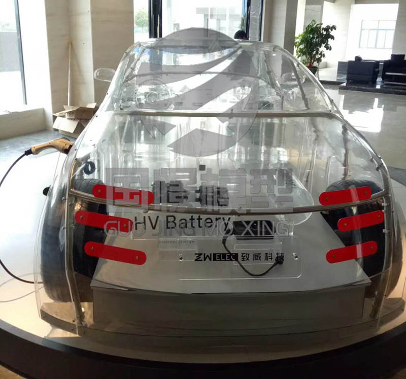 丰宁透明车模型